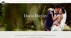 Desktop Screenshot of davidhenryphotography.com.au